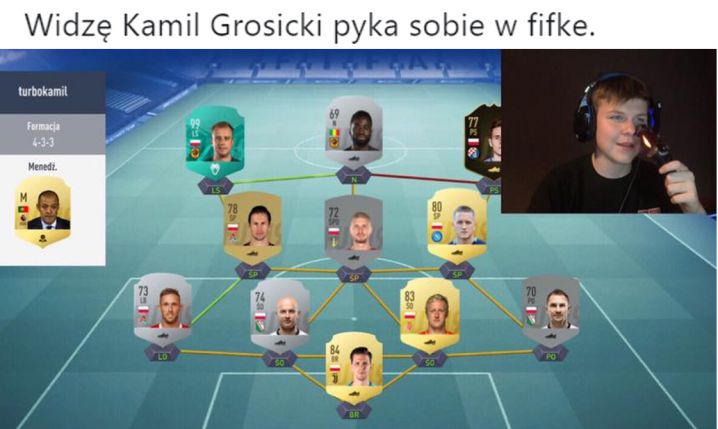 PRAWDOPODOBNIE tak wygląda skład Kamila Grosickiego w grze FIFA 19